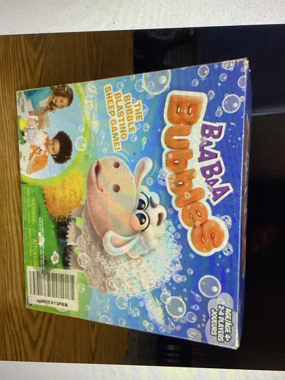 BaBaBubbles Bubble Blasting Sheep Game - Blue Box